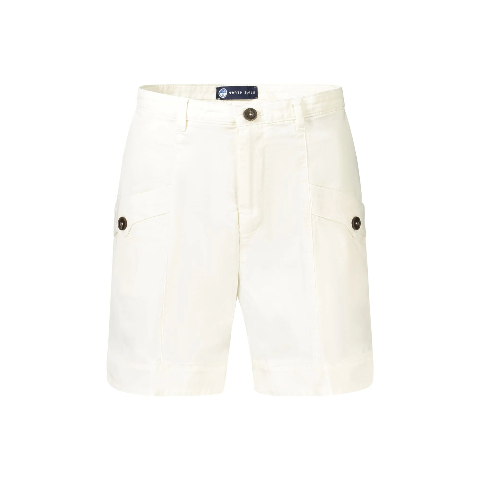 North Sails Short Donna Bianco Logo Pantaloni - foto prodotto